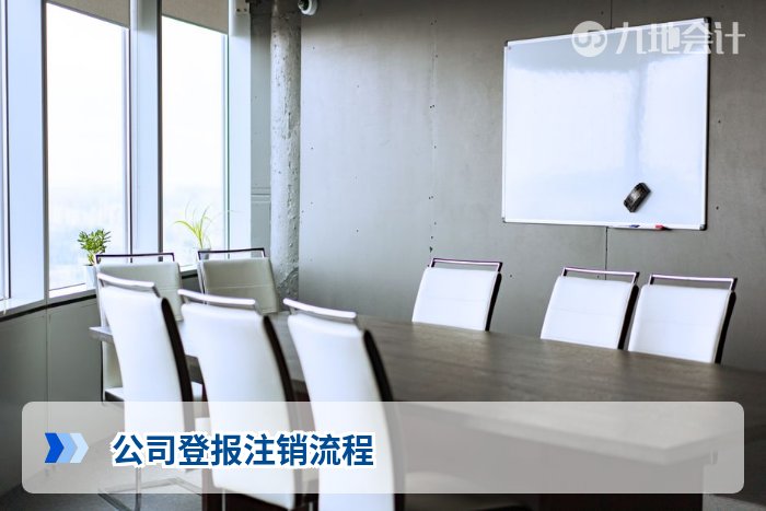 公司登报注销流程