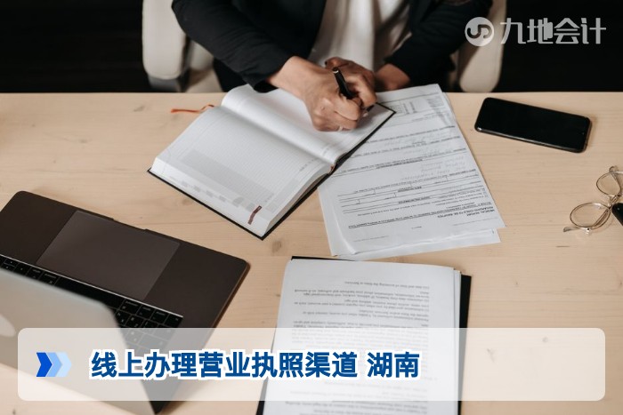 线上办理营业执照渠道 湖南
