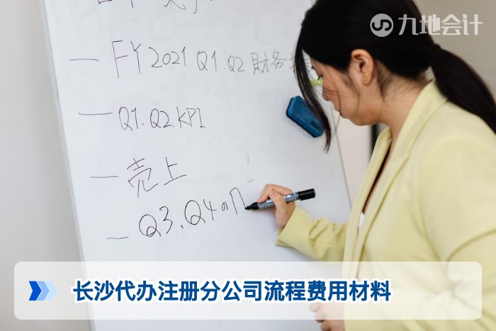 长沙代办注册分公司流程费用材料