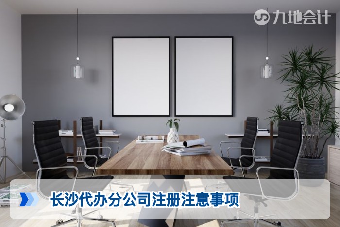 长沙代办分公司注册注意事项
