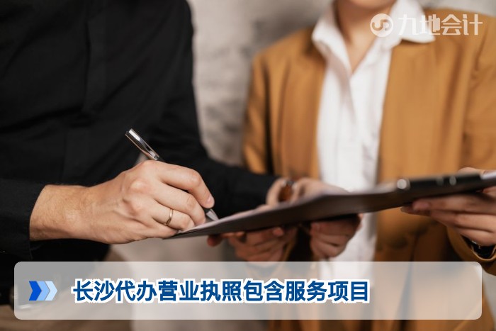 长沙代办营业执照包含服务项目