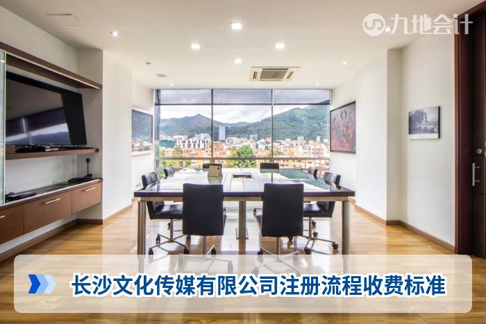 长沙文化传媒有限公司注册流程收费标准
