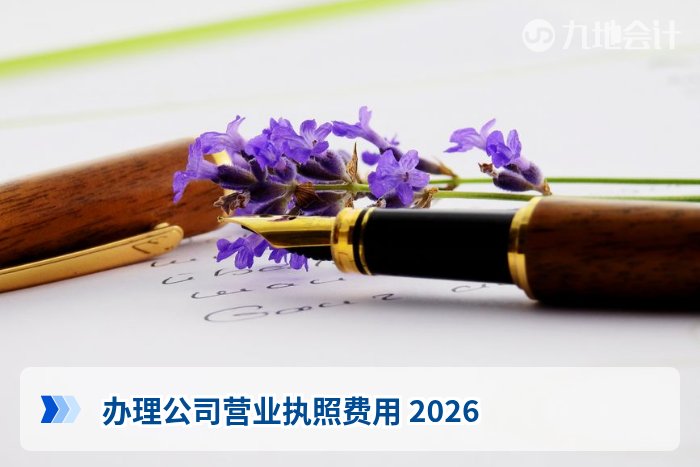 办理公司营业执照费用 2026