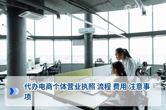 代办电商个体营业执照 流程 费用 注意事项