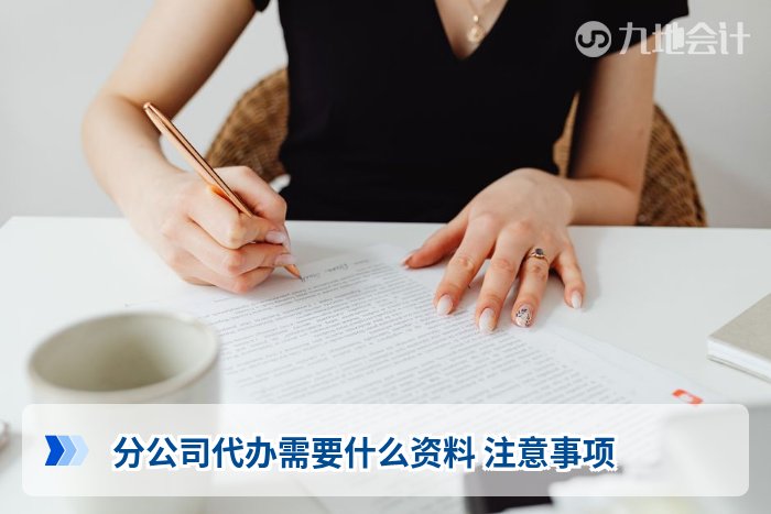 分公司代办需要什么资料 注意事项