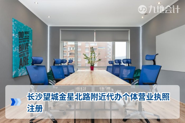 长沙望城金星北路附近代办个体营业执照注册