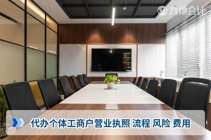 代办个体工商户营业执照 流程 风险 费用