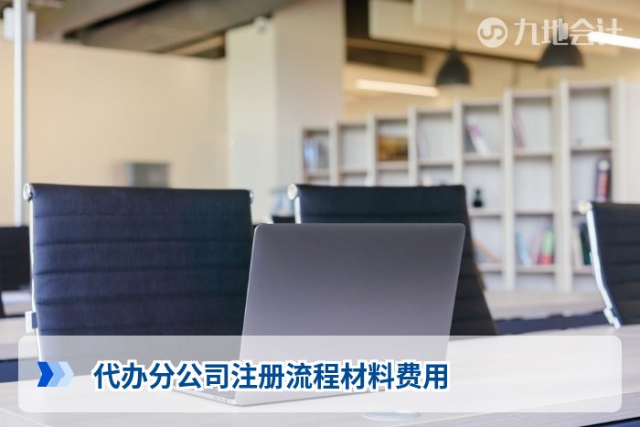 代办分公司注册流程材料费用
