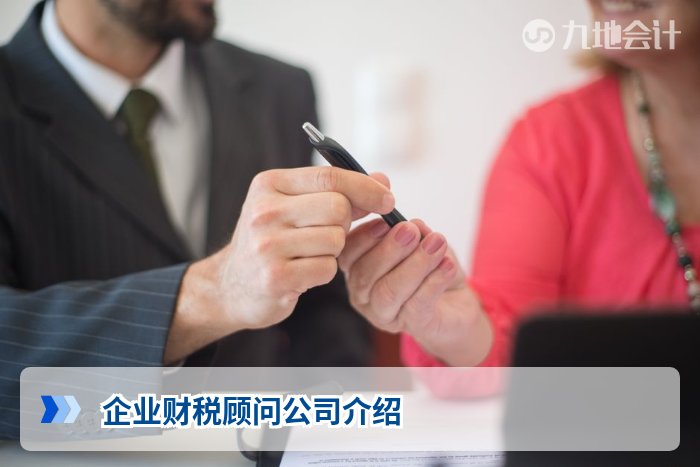企业财税顾问公司介绍