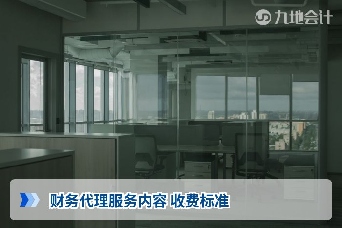 财务代理服务内容 收费标准