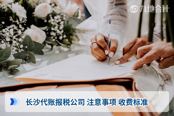 长沙代账报税公司 注意事项 收费标准
