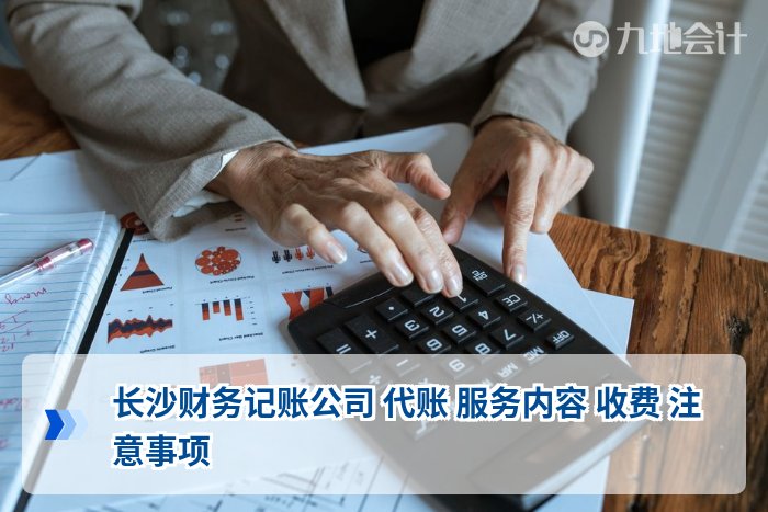 长沙财务记账公司 代账 服务内容 收费 注意事项