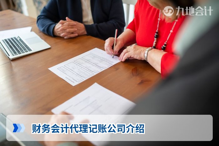 财务会计代理记账公司介绍