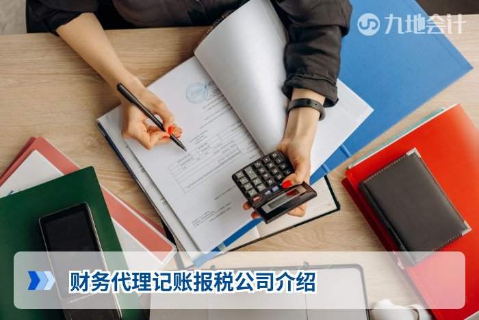 财务代理记账报税公司介绍