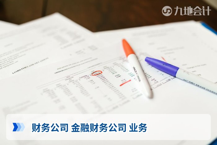 财务公司 金融财务公司 业务