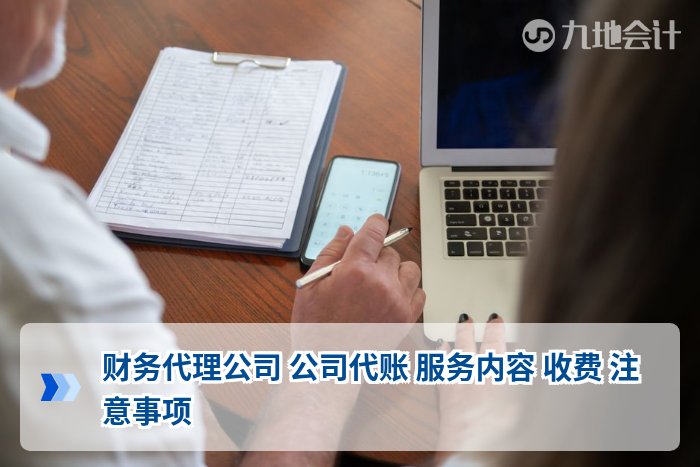 财务代理公司 公司代账 服务内容 收费 注意事项