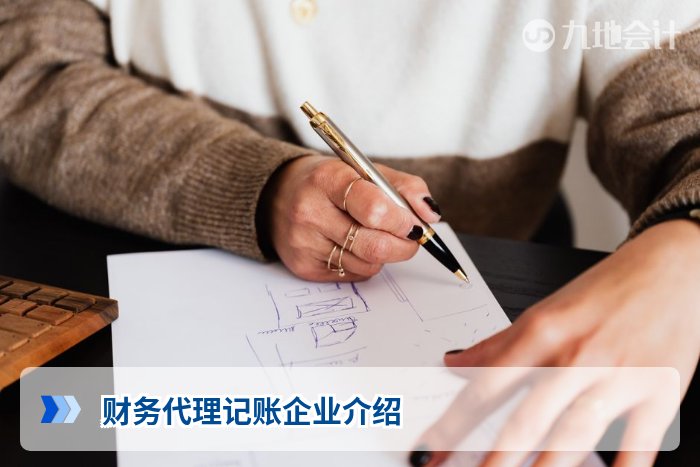 财务代理记账企业介绍