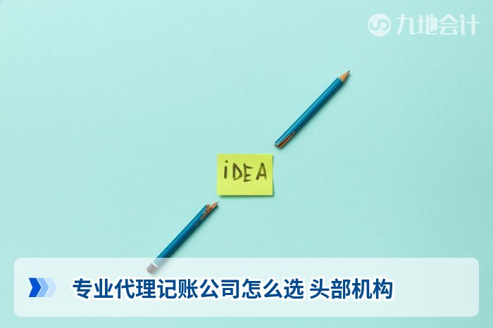 专业代理记账公司怎么选 头部机构