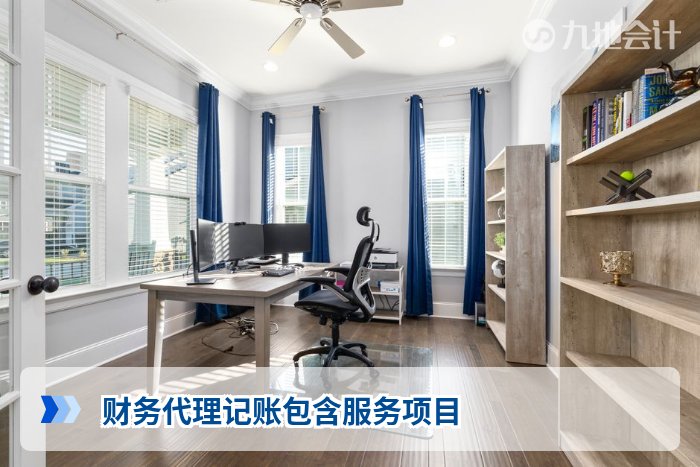 财务代理记账包含服务项目