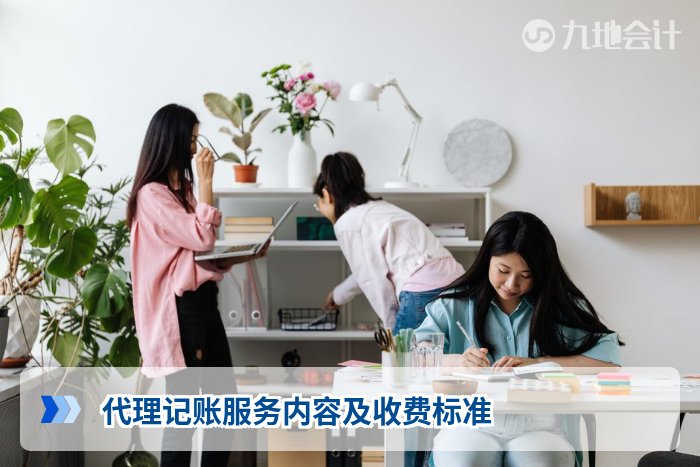 代理记账服务内容及收费标准