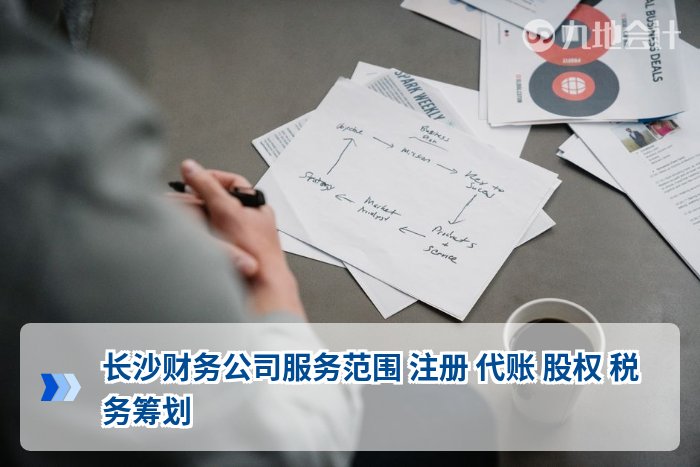 长沙财务公司服务范围 注册 代账 股权 税务筹划