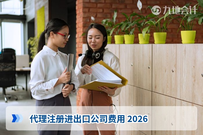 代理注册进出口公司费用 2026
