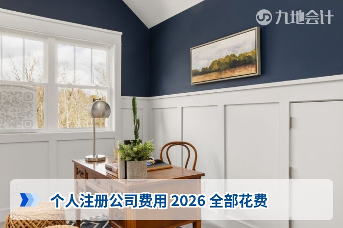 个人注册公司费用 2026 全部花费