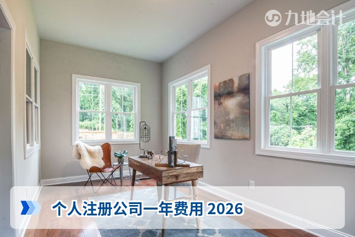 个人注册公司一年费用 2026