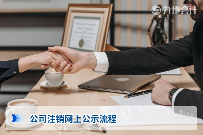 公司注销网上公示流程