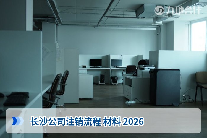 长沙公司注销流程 材料 2026