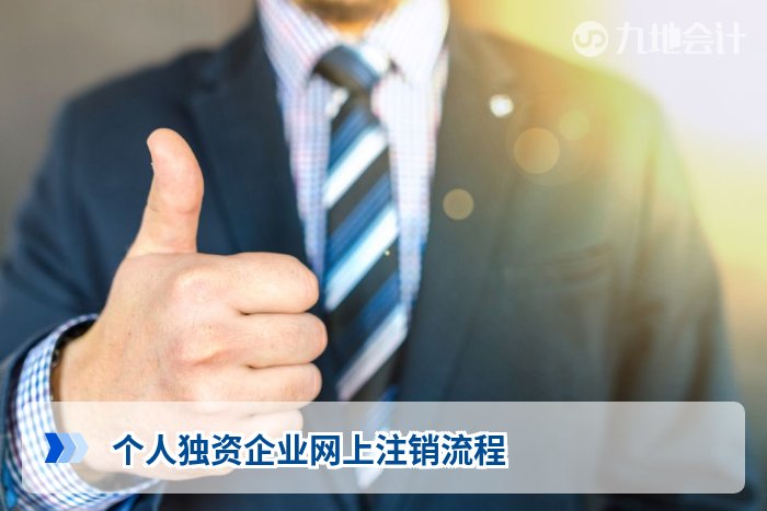 个人独资企业网上注销流程