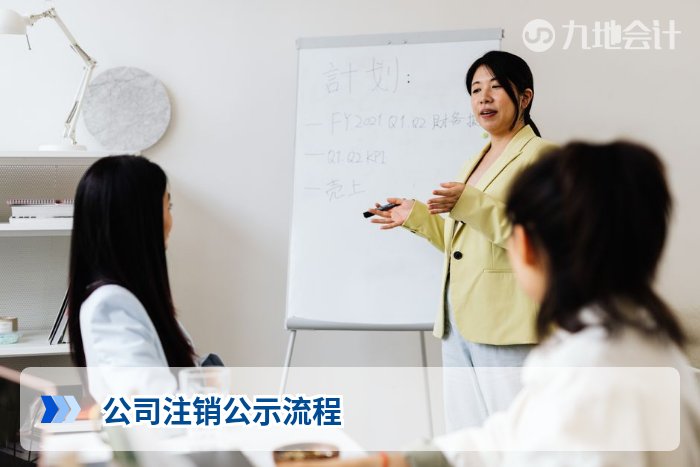 公司注销公示流程