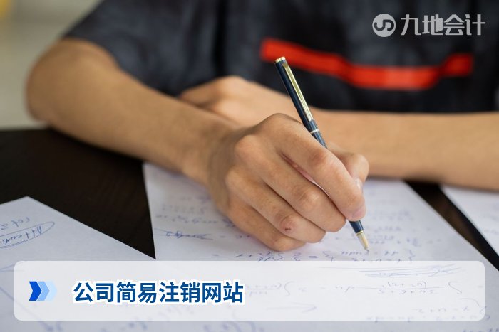 公司简易注销网站